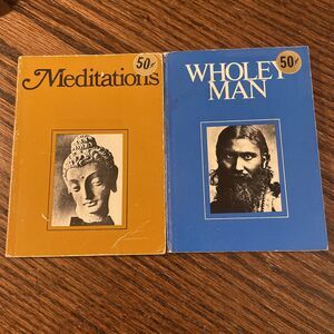 Vintage Mini Pocket Paperback Book Lot Buddah Yoga Philosophy Meditation 70’s
